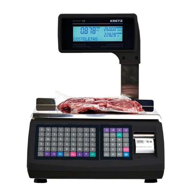 BÁSCULA REPORT NX 30KG VA TCP NEGRA